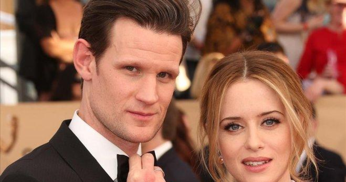 Claire Foy y Matt Smith, de pareja en 'The crown' a la vida real