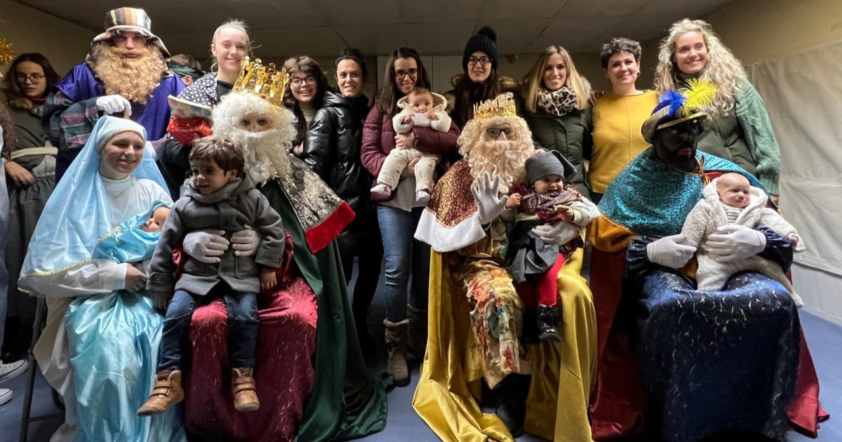 Villálvaro recibe a los Magos en la víspera de Reyes