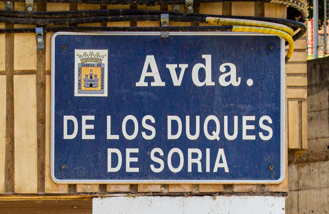 Avenida Duques de Soria.-MARIO TEJEDOR