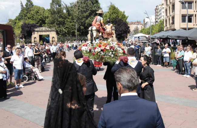 Procesión de los santos.