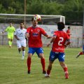 Carlos Gutiérrez fue el goleador numantino en el primer partido de pretemporada.