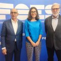 Pisonero, Montes y Aparicio en el Desayuno de FOES.