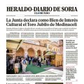 Portada de Heraldo-Diario de Soria del 11 de junio de 2026.