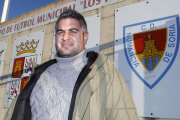 El director deportivo del Numancia, Álex Huerta.