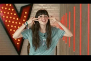 Nuria Peter, la joven cantante soriana de 'La Voz Kids'.