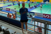 Daniela Corchón durante la competición.