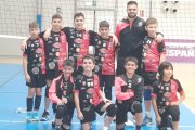 Equipo alevín masculino del C.V. Sporting Santo Domingo.