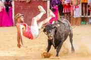 Un susto en la tarde del Viernes de Toros
