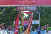 Los Nacionales de Almazán arrancaron con las pruebas de categorías inferiores en la modalidad de duatlón cross