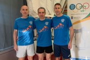 Santiago Martínez, Manuel Acero y José Carlos Pérez compiten este fin de semana.
