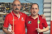 Los jugadores sorianos Camarero y Cortés.