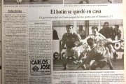 Crónica del partido de hace casi 30 años que publicó La Voz de Avilés con derrota del Numancia.