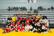Plantilla del Balonmano Santoña.