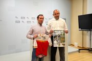 José Luis Lucas y Sergio Frías en la presentación de la prueba de Fuencaliente