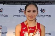 La soriana Celia Díaz se quedaba muy cerca de las medallas en el Nacional sub 16.