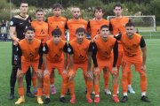 Once de la UD Sámano la pasada jornada.