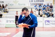 Alberto Toribio está encantado con el trabajo de sus jugadores que han llevado al Grupo Herce al liderato de la Superliga.