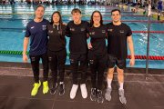 Los representantes del club soriano en el Campeonato de Castilla y León.
