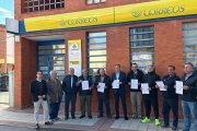 Alcaldes de la comarca que han suscrito el manifiesto.