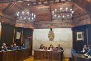 Celebración en El Burgo de Osma del pleno del Consejo de la Abogacía de Castilla y León.