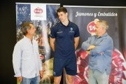 Javier Ayllón, Rubén López y Alfredo Cabrerizo en la presentación del nuevo central del Grupo Herce.