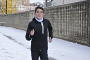 Daniel Mateo entrenó ayer en las pistas de Los Pajaritos.-Valentín Guisande