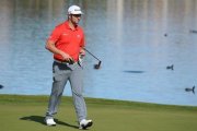 Jon Rahm, en el green del hoyo 7 de su última vuelta en La Quinta.-ROBERT LABERGE (AFP)