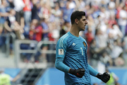 Thibaut Courtois en un partido del Mundial de Rusia /-PETR DAVID JOSEK