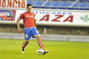 Juanma en el encuentro del pasado sábado ante el Lugo. / D. Mayor-