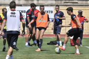 Julio Álvarez no fue titular el pasado sábado en Alcorcón y después de mucho tiempo comenzaba un partido desde el banquillo.-Diego Mayor