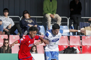 El derbi entre el Numancia B y el Almazán de la temporada pasada. MARIO TEJEDOR