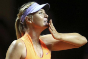 Sharapova, en un partido disputado en Roma.-AP / MICHAEL PROBST