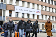 Trabajadores de Campofrío de Burgos que se incorporaron el día 9 de diciembre-V. Guisande