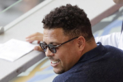 Ronaldo, en la grada durante el partido del Mundial entre Francia y Argentina-SERGEI GRITS