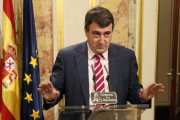 El portavoz del PNV en el Congreso, Aitor Esteban.-EFE / JAVIER LIZON