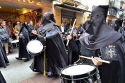 Imagen de la procesión del domingo. ÁLVARO MARTÍNEZ-