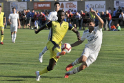 El Numancia perdió ayer con el Castilla en su último ensayo de pretemporada.-VALENTÍN GUISANDE