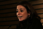 La vicesecretaria general del PSOE, Adriana Lastra, en Tortosa el pasado sábado.-JORDI MARSAL (ACN)