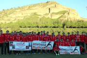El Atletismo Numantino Soria Pura Vida compite ante sus aficionados con el ascenso a División de Honor en el punto de mira.-