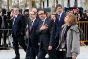 Rull, Turull y Forn llegan a la Audiencia-JUAN MANUEL PRATS