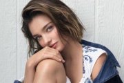 La modelo Miranda Kerr.-EL PERIÓDICO