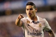 James Rodríguez en uno de sus últimos partidos con el Madrid.-X01219