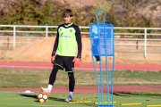 Aitor Fernández en el partido del sábado ante el Valladolid.-Álvaro Martínez