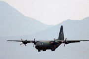 Un avión C130 Hércules de la La Fuerza Aérea de Chile (FACh).-EFE