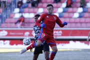 El Numancia espera que Gabarre recupere el olfato goleador para tener mejores números en ataque. LUIS ÁNGEL TEJEDOR