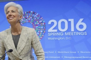 Christine Lagarde, directora del FMI.-