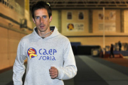 El atleta del Caep de origen Burgense, Alberto Lozano. / VALENTÍN GUISANDE-