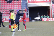 López Garai da indicaciones a Fran Villalba en un partido en Los Pajaritos.-Luis Ángel Tejedor