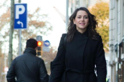 Inés Arrimadas, en un acto de la pasada campaña electoral.-EFE