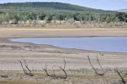 Estado de Cuerda del Pozo, donde se ‘guarda’ el agua demandada.-VALENTÍN GUISANDE